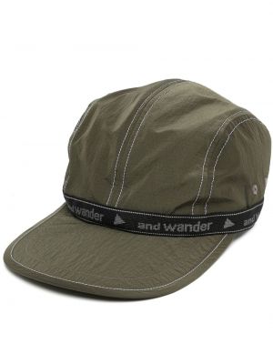 Jacquard cap And Wander grønn