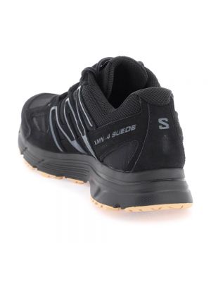 Zapatillas de ante reflectantes Salomon negro