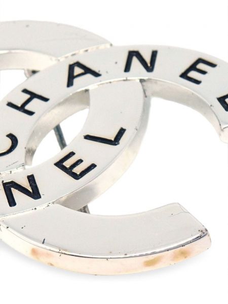 Sagė Chanel Pre-owned sidabrinė