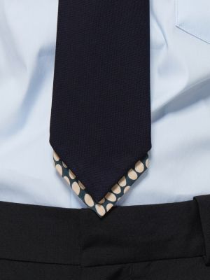 Cravată de lână Bram albastru