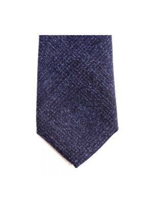 Krawat wełniany Altea niebieski