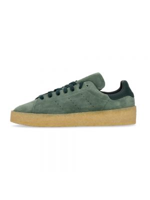 Sneakersy z krepy Adidas Stan Smith zielone