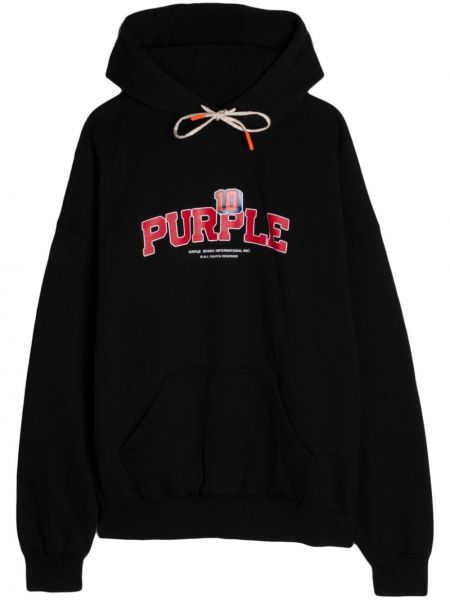 Hoodie s kapuljačom s printom Purple Brand