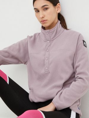 Burton sportos pulóver Hearth Fleece rózsaszín, női, mintás