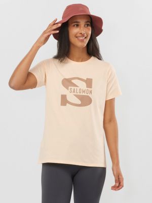 T-shirt Salomon beige