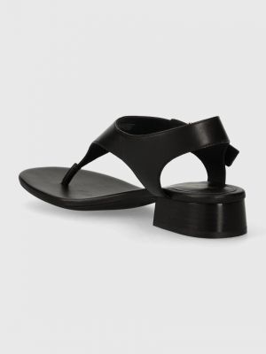 Sandale din piele cu platformă Michael Michael Kors negru