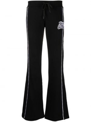 Černé kalhoty Versace Jeans Couture