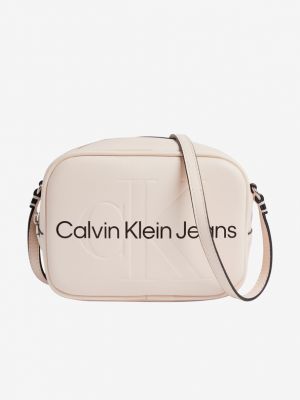 Crossbody táska Calvin Klein Jeans rózsaszín