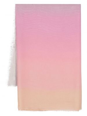Schal mit farbverlauf Faliero Sarti pink