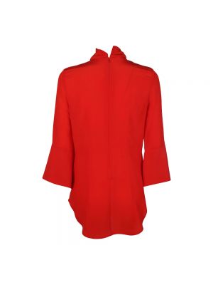 Bluzka oversize Victoria Beckham czerwona