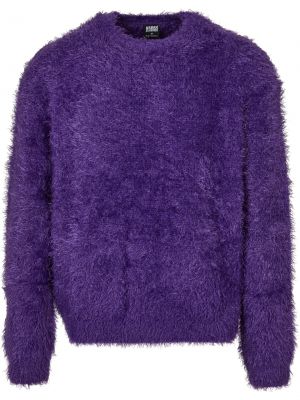 Dūnu džemperis Urban Classics violets