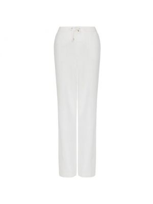 Белые прямые брюки Gaetano Navarra