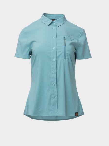 Рубашка с коротким рукавом Turbat голубая