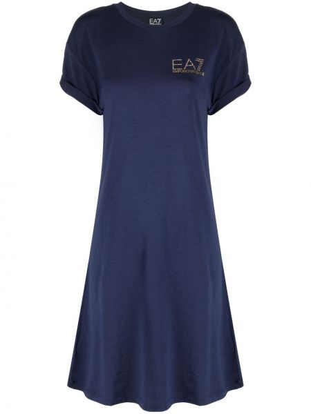 Рубашка платье металлическое Ea7 Emporio Armani