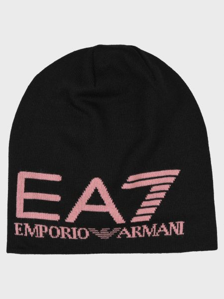 Чорна шапка Ea7 Emporio Armani