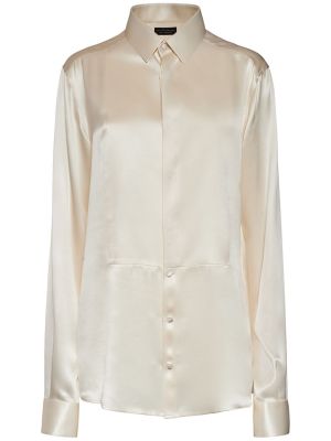Camisa de raso de seda Dolce & Gabbana