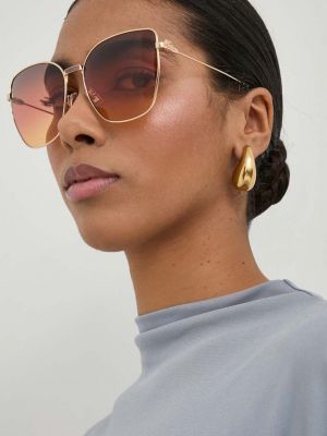 Okulary przeciwsłoneczne Etro złote