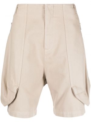 Shorts cargo avec poches Jacquemus beige