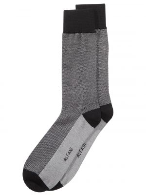 Мужские однотонные классические носки из пике Alfani