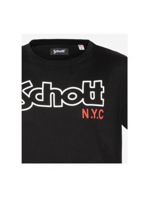 Koszulka Schott Nyc czarna