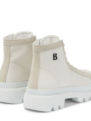 Sneakersy Bogner białe