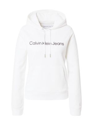 Geacă de blugi Calvin Klein Jeans alb