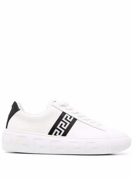 Sneakers με κορδόνια με δαντέλα Versace