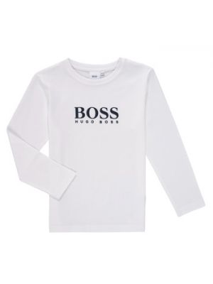 T-shirt Boss, biały