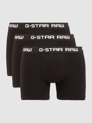 Bokserki w gwiazdy slim fit klasyczne G-star Raw czarne