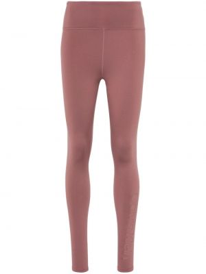 Pantalon de sport à imprimé Calvin Klein rose