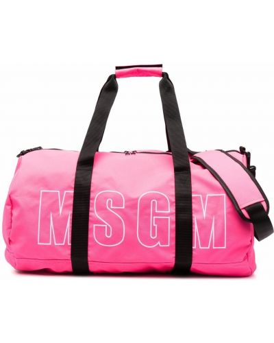 Trykt veske Msgm rosa