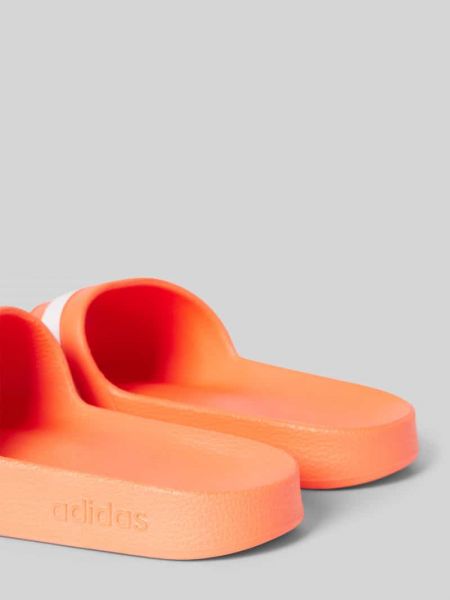 Klapki Adidas Sportswear pomarańczowe