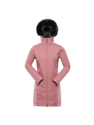 Płaszcz softshell Alpine Pro różowy
