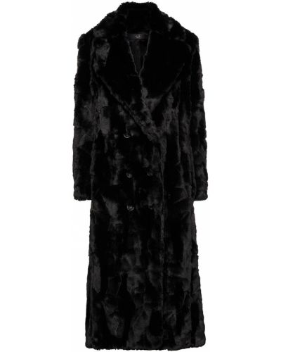 Пальто с мехом из искусственного меха Amiri
