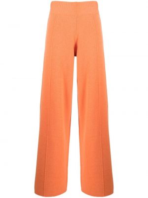 Плетени панталон Pringle Of Scotland оранжево