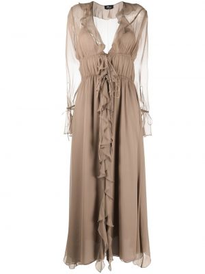 Dress Blumarine brun