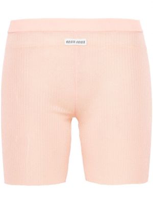 Kratke hlače Miu Miu ružičasta