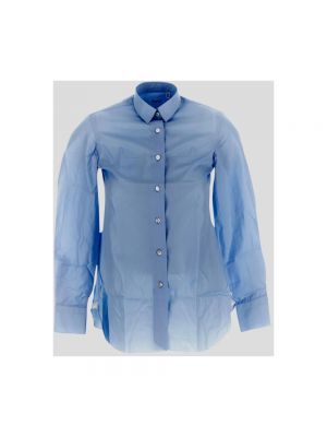 Camisa elegante Finamore azul