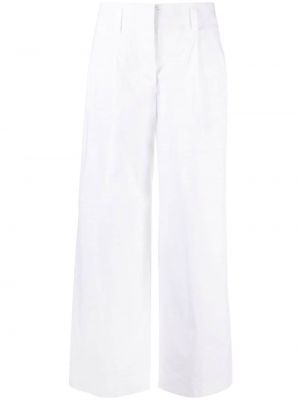 Pantalones de cintura alta bootcut Malo blanco