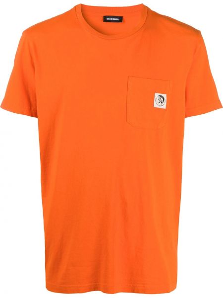 Тениска Diesel оранжево