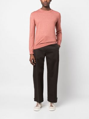 Sweatshirt mit rundhalsausschnitt Zegna pink