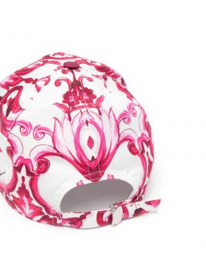 Kšiltovka s potiskem Dolce & Gabbana růžová