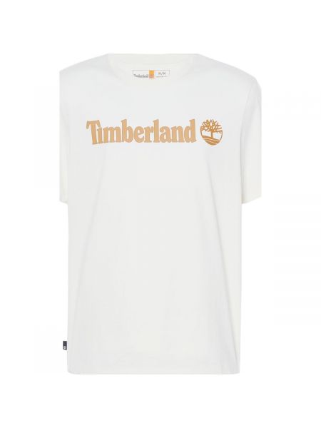 Tričko s krátkými rukávy Timberland bílé