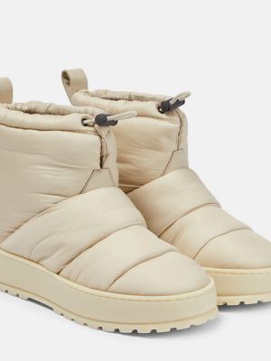 Gesteppte ankle boots Loro Piana beige