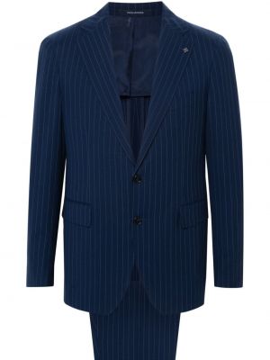 Triibuline ülikond Tagliatore sinine