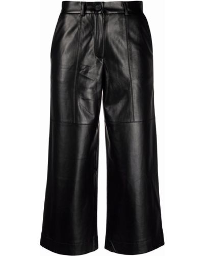 Pantalones culotte Materiel negro