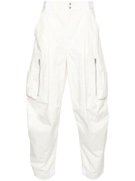 Pantalon en coton Mordecai blanc