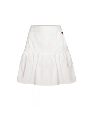 Mini spódniczka plisowana Busnel biała