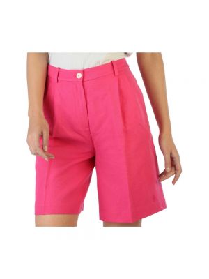 Pantalones cortos con botones con cremallera Tommy Hilfiger rosa