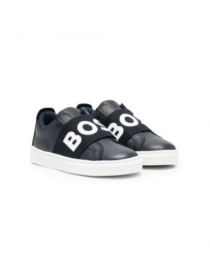 Sneakers con stampa Boss Kidswear blu